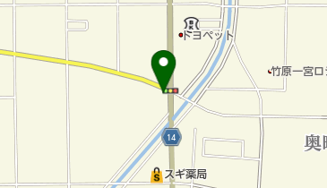 おくちょう調剤薬局の地図画像