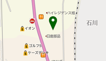 山口指圧治療院・出張の地図画像