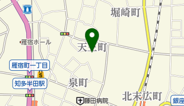 赤帽青木運送の地図画像