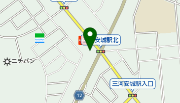 ジュネス安城店の地図画像