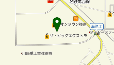 エリートクリーニングイオンタウン弥富店の地図画像