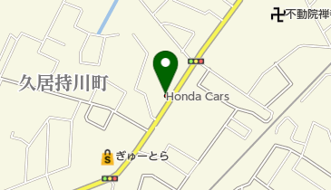 ホンダカーズ久居西持川店の地図画像