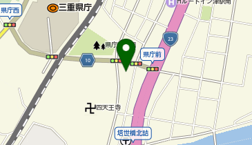 三重県公立学校共済組合の地図画像