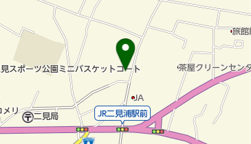 二見浦観光案内所の地図画像