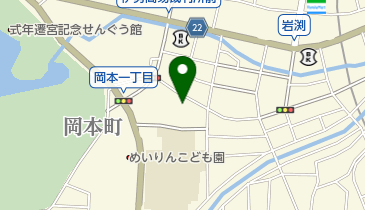 ひじり薬局岡本店の地図画像