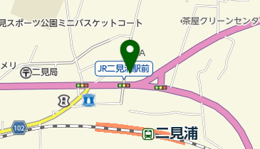 大西理容店の地図画像