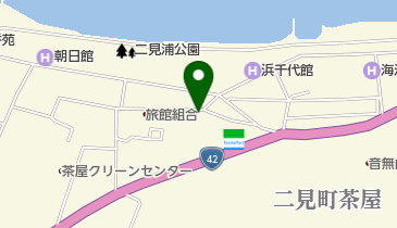 大東理容店の地図画像