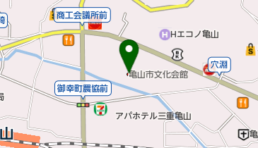 財団法人亀山市地域社会振興会の地図画像
