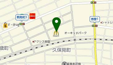 オーキッドカルチャーセンターの地図画像
