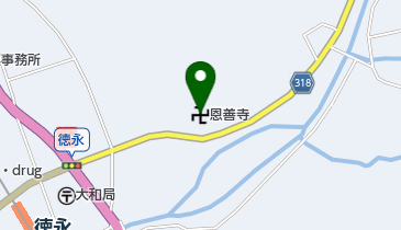 恩善寺の地図画像