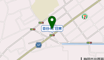 静岡市農協 千代田支店の地図画像