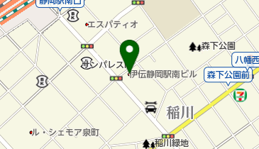 株式会社オーバル静岡出張所の地図画像