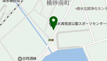 静岡市 清水清見潟公園スポーツセンターの地図画像