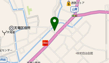 天竜家具工場の地図画像