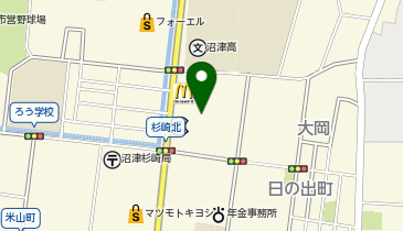 株式会社安心堂沼津店の地図画像