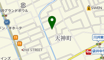 パティスリーソレイユの地図画像