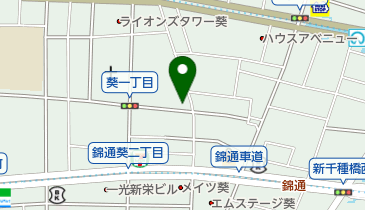 冨田文房具店の地図画像