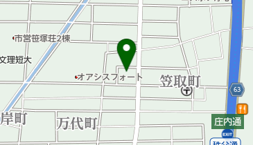 宅配クック123名西店の地図画像