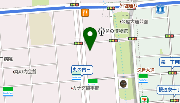 パドルクラブ名古屋店の地図画像