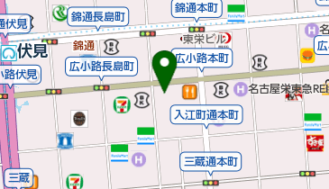 株式会社イチネン名古屋支店リース事業部の地図画像