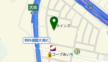 ペッツワン名古屋大高インター店の地図画像