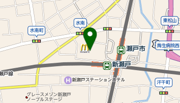 スポーツクラブアクトス新瀬戸店の地図画像