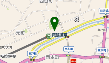 イーオンパルティせと校の地図画像