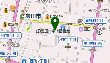 MEN’STBC豊田店の地図画像