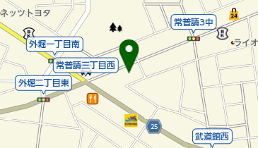 有限会社ヨネカワシールの地図画像