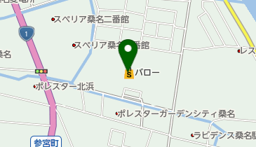 株式会社あかのれん桑名東店の地図画像