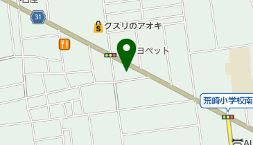 西濃食堂の地図画像