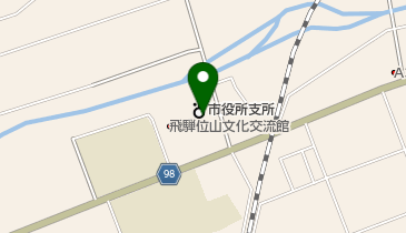 高山市役所 学校教育課 高山市教育研究所の地図画像