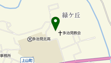 多治見修道院の地図画像