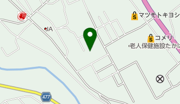 飛騨市役所 神岡ことばの教室の地図画像
