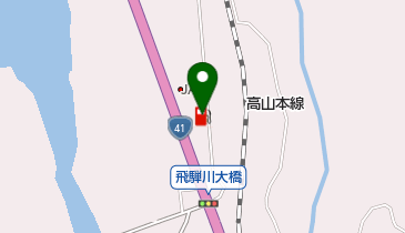 JAひだ 益田LPGセンターの地図画像