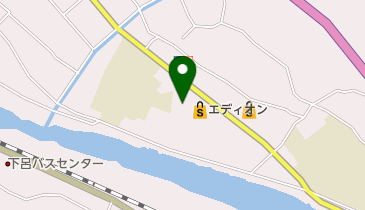 下呂市地域救急病院案内の地図画像