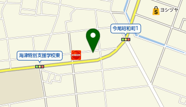 コープぎふコープステーション海津の地図画像