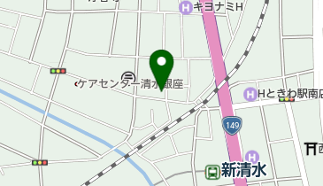 清見潟大学塾の地図画像