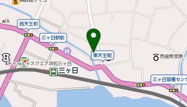 美容室たなかの地図画像