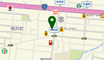 形部接骨鍼灸院の地図画像