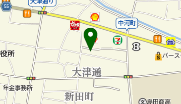 山本はり灸院の地図画像