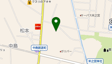 メディアポリス 富士中島店の地図画像