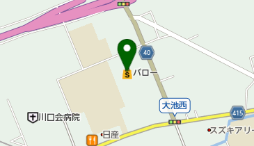 タツミヤ掛川店の地図画像