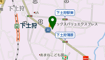 下土狩連合区の地図画像