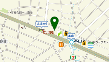 メガネのタカギの地図画像