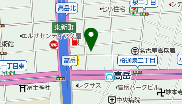J&rsquo;sPINKYの地図画像
