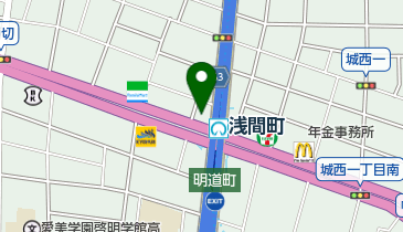 ルアン株式会社名古屋営業所の地図画像