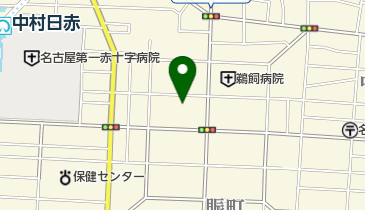 ポニークリーニングユニー中村店の地図画像