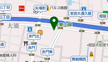 マックスズバー(MAX&rsquo;SBAR)の地図画像