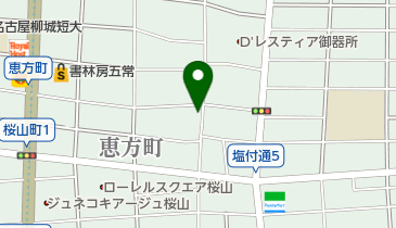 宗教法人白山社の地図画像